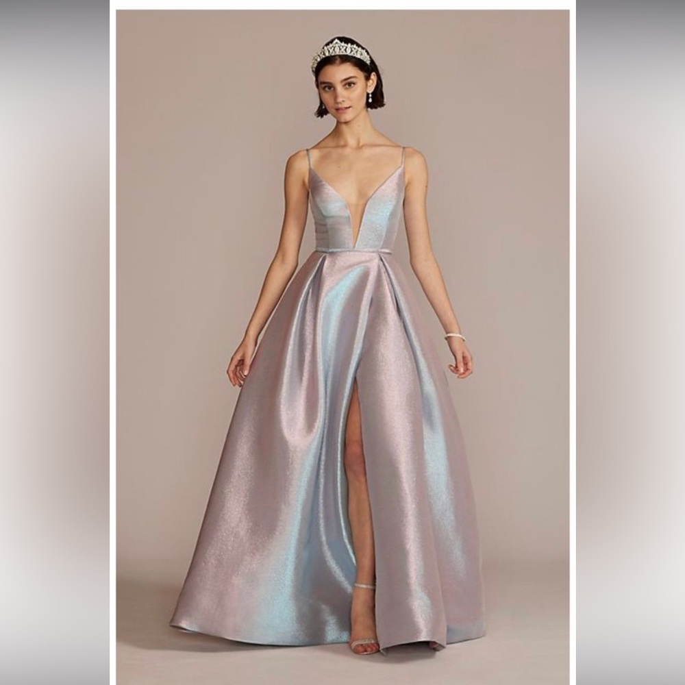 JULES & CLEO Iridescent Ball Gown